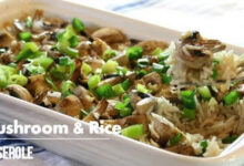 Συνταγή με μανιτάρια ρύζι σε κατσαρόλα